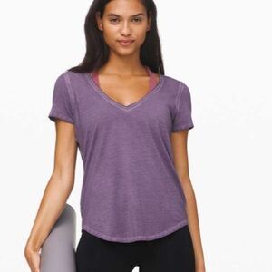 Lululemon Love Tee Fade in Washed Purple